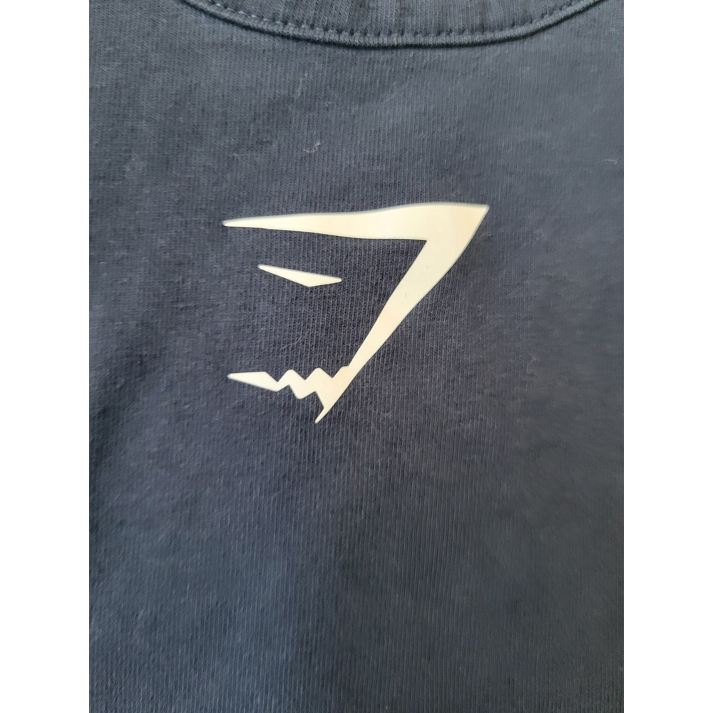 Gymshark Mens XL Navy Blue Stringer Tank Top Racerback Gym Training Fitness - Picture 7 of 9